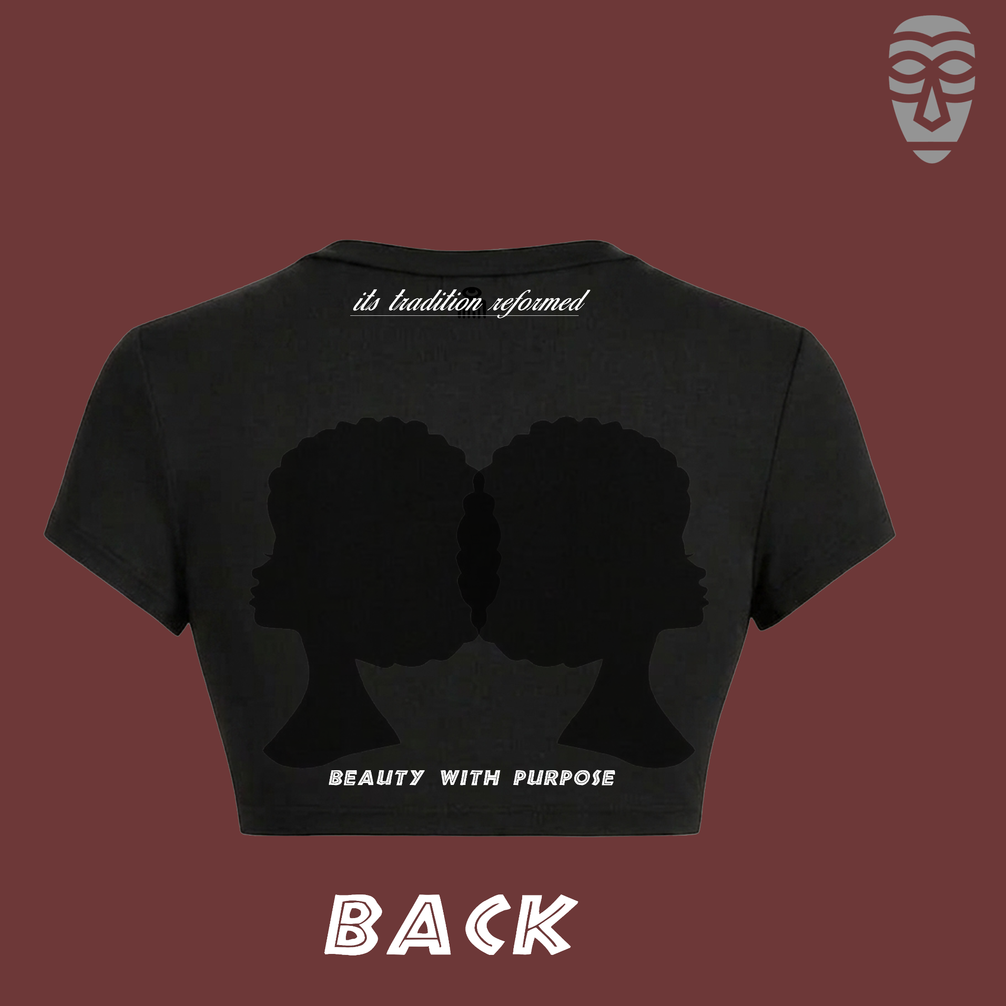 Back of the Black / White TRBL Signature Crop